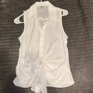 Express white tank top